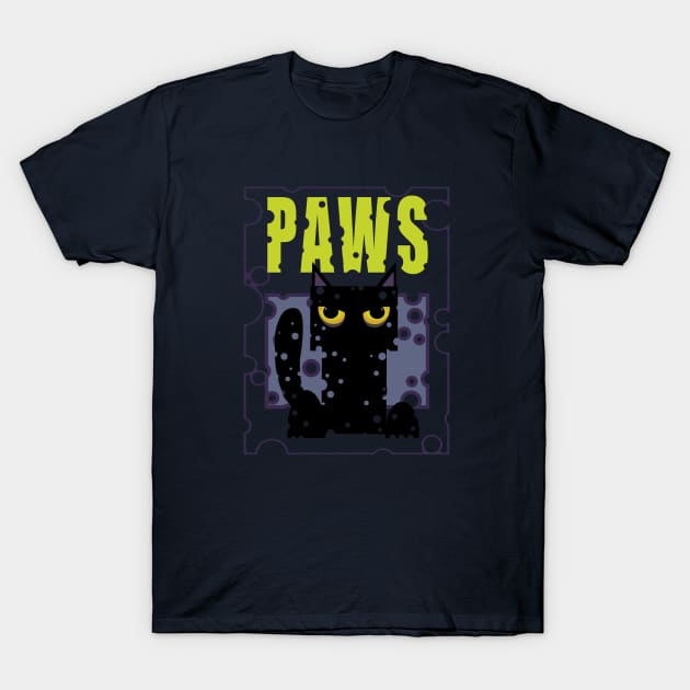 cat paws T-Shirt by svksesmatamv